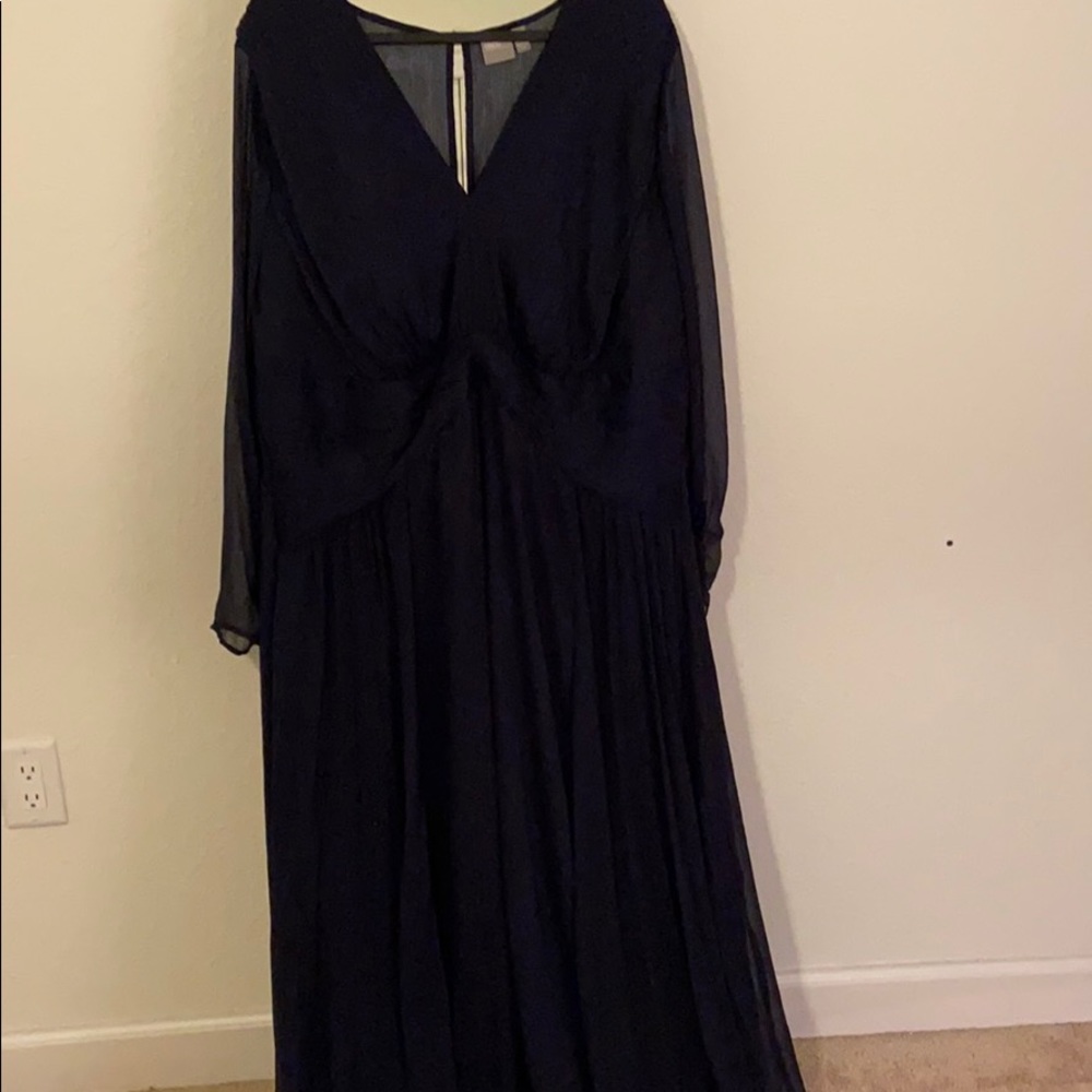 ASOS curve plus size navy Bridesmaid/engagement